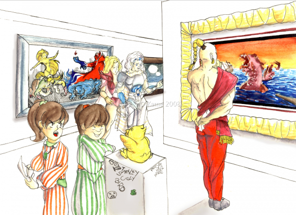 At The Art Gallery by Kame