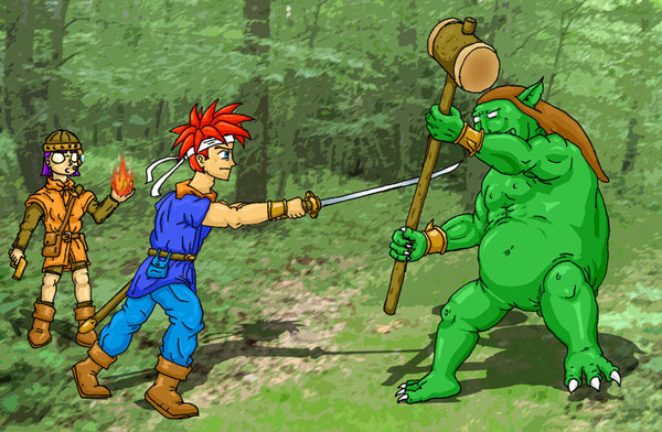 Ogan Battle by DeathbyChiasmus