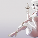 Terra With Sword by RelmArrowney