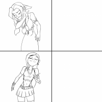 FF7 Meme Template by Narratorway