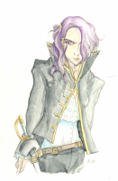 Faris in Gray by Kame