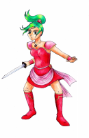 Terra ready for battle by Kaz