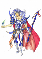 Cecil in Dissidia costume by Kame