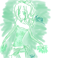 Terra casting a spell by AbsolutelyYuki